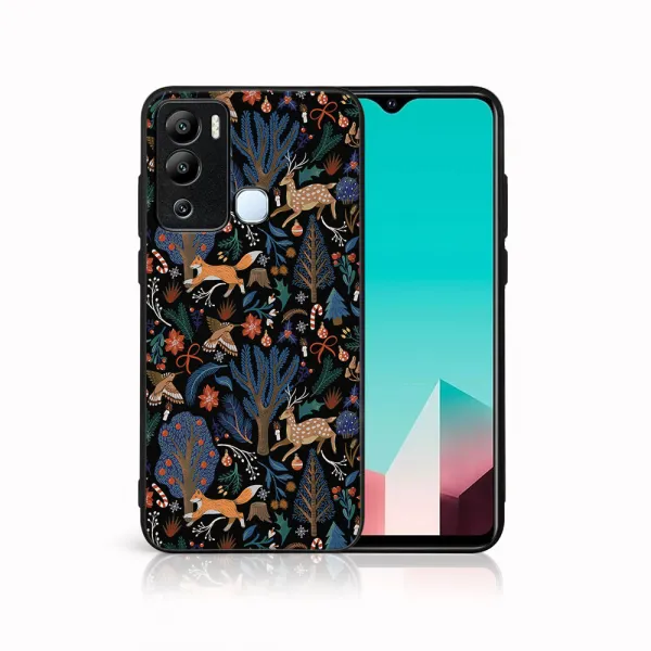 MY ART Kryt s vianočným dizajnom Infinix Hot 12i WINTER (071)