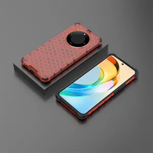 HONEYCOMB Ochranný kryt Honor Magic6 Lite 5G červený