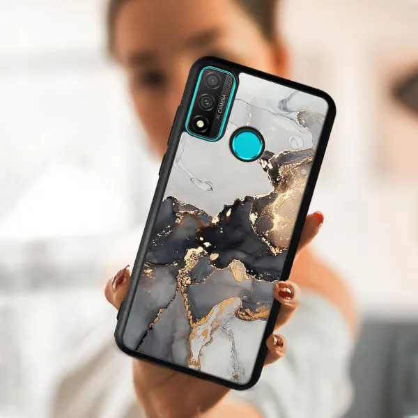 MY ART Ochranný kryt pre Huawei P Smart 2020 GREY MARBLE (140)