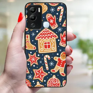 MY ART Kryt s vianočným dizajnom Infinix Hot 12i CHRISTMAS (069)