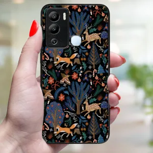 MY ART Kryt s vianočným dizajnom Infinix Hot 12i WINTER (071)