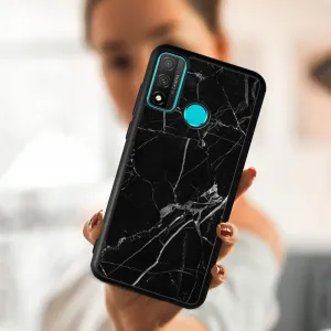 MY ART Ochranný kryt pre Huawei P Smart 2020 BLACK MARBLE (142)