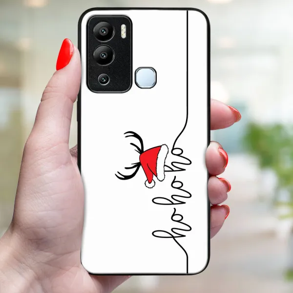 MY ART Kryt s vianočným dizajnom Infinix Hot 12i HOHOHO (073)