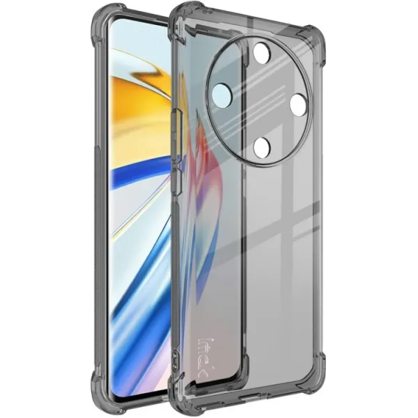 IMAK Ochranný silikónový obal pre Honor Magic6 Lite 5G čierny