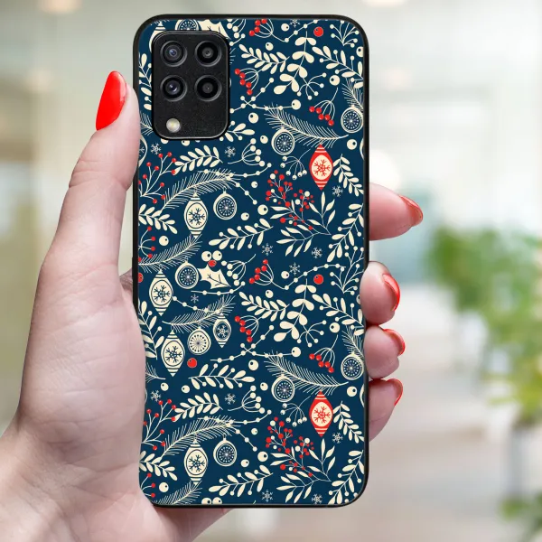 MY ART Kryt s vianočným dizajnom Samsung Galaxy M33 5G MISTLETOE (070)