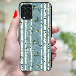 MY ART Kryt s vianočným dizajnom Samsung Galaxy M33 5G BIRCH (072)