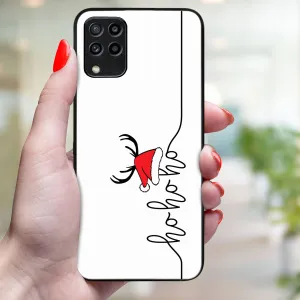 MY ART Kryt s vianočným dizajnom Samsung Galaxy M33 5G HOHOHO (073)
