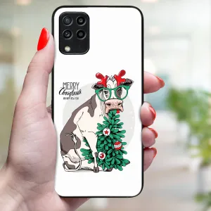 MY ART Kryt s vianočným dizajnom Samsung Galaxy M33 5G MERRY CHRISTMAS (074)