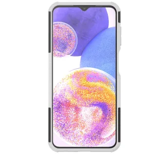 STAND Odolný ochranný kryt pre Samsung Galaxy A23 / A23 5G biely