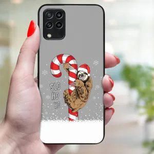 MY ART Kryt s vianočným dizajnom Samsung Galaxy M33 5G CANDY (076)