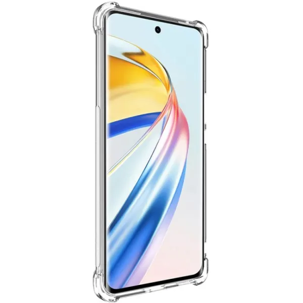 IMAK Ochranný silikónový obal pre Honor Magic6 Lite 5G priehľadný