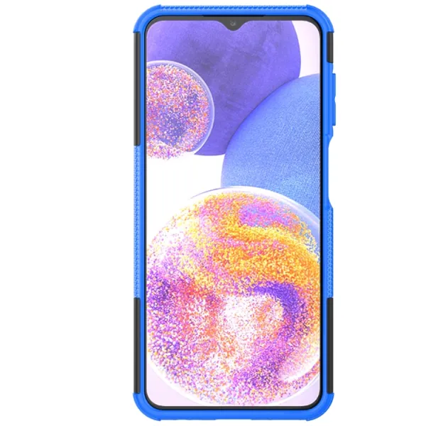 STAND Odolný ochranný kryt pre Samsung Galaxy A23 / A23 5G modrý
