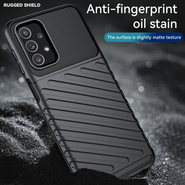 THUNDER Ochranný obal Samsung Galaxy A23 / A23 5G čierny