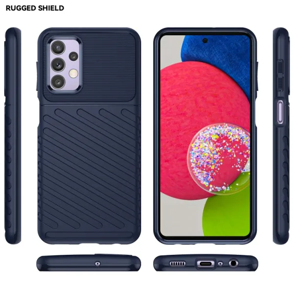THUNDER Ochranný obal Samsung Galaxy A23 / A23 5G modrý