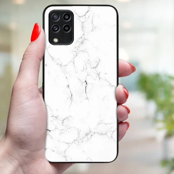 MY ART Ochranný kryt pre Samsung Galaxy M33 5G WHITE MARBLE (144)