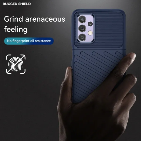 THUNDER Ochranný obal Samsung Galaxy A23 / A23 5G modrý