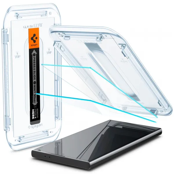 SPIGEN GLAS.tR EZ FIT 2x Ochranné sklo Samsung Galaxy S24 Ultra 5G