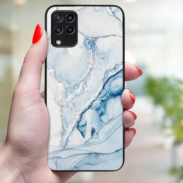 MY ART Ochranný kryt pre Samsung Galaxy M33 5G LIGHT BLUE (149)