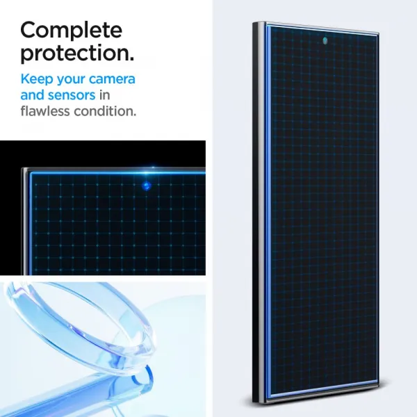 SPIGEN GLAS.tR EZ FIT 2x Ochranné sklo Samsung Galaxy S24 Ultra 5G