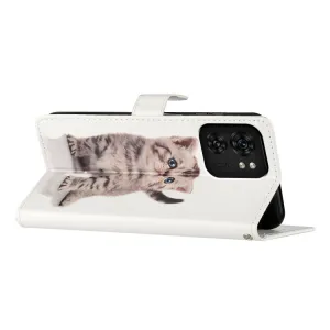 ART Peňaženkový kryt pre Motorola Edge 40 LITTLE CAT