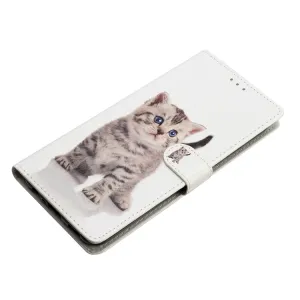 ART Peňaženkový kryt pre Motorola Edge 40 LITTLE CAT