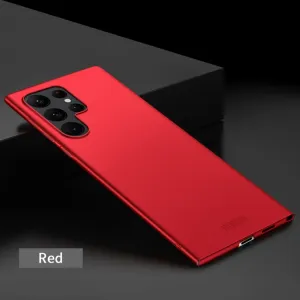 MOFI Plastový kryt pre Samsung Galaxy S24 Ultra 5G červený