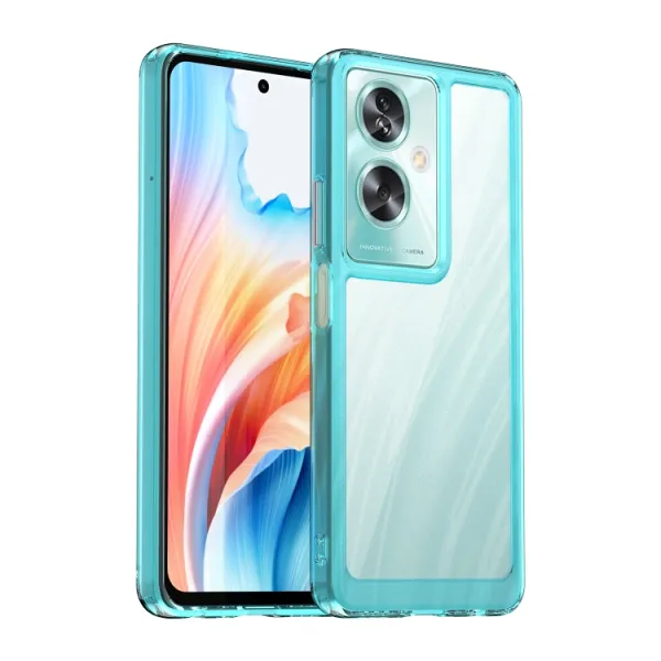 CRYSTAL Ochranný kryt pre Oppo A79 5G tyrkysový