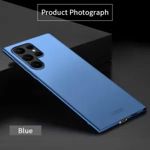 MOFI Plastový kryt pre Samsung Galaxy S24 Ultra 5G modrý