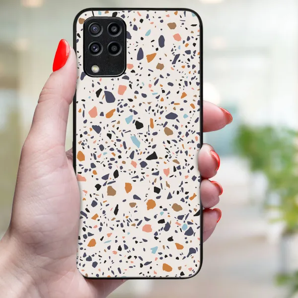 MY ART Ochranný kryt pre Samsung Galaxy M33 5G BEIGE TERRAZZO (162)