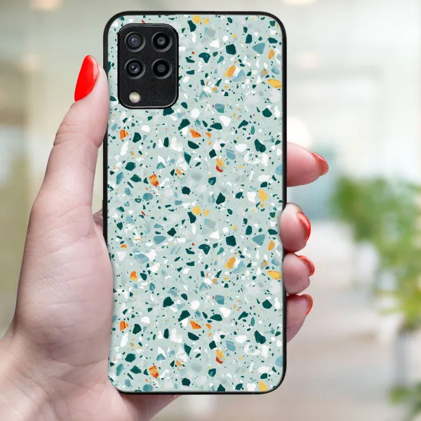 MY ART Ochranný kryt pre Samsung Galaxy M33 5G BLUE TERRAZZO (164)
