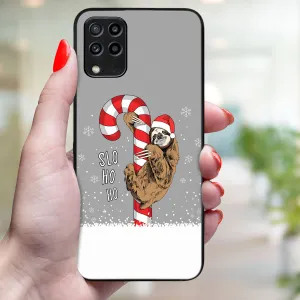 MY ART Kryt s vianočným dizajnom Samsung Galaxy M53 5G CANDY (076)
