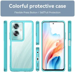 CRYSTAL Ochranný kryt pre Oppo A79 5G tyrkysový