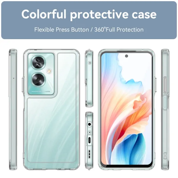 CRYSTAL Ochranný kryt pre Oppo A79 5G priehľadný