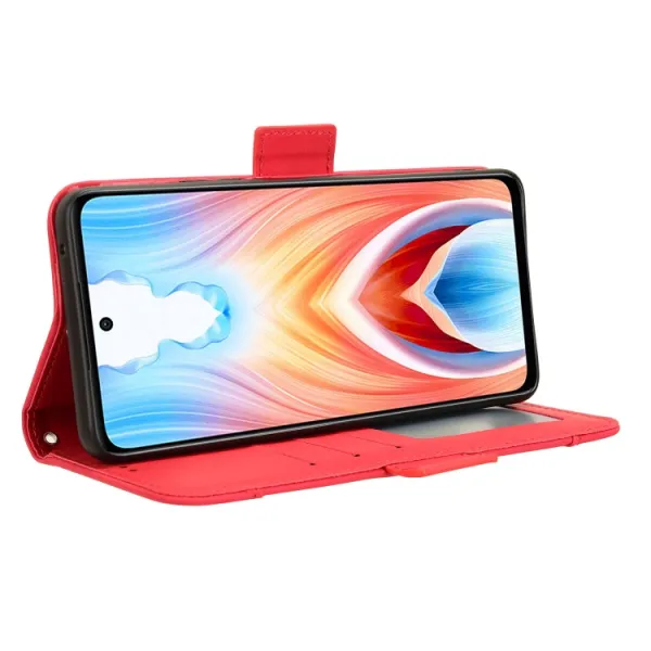 SLOT Peňaženkový obal pre Oppo A79 5G červený