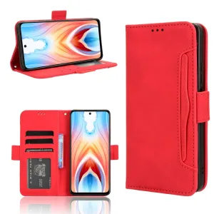 SLOT Peňaženkový obal pre Oppo A79 5G červený
