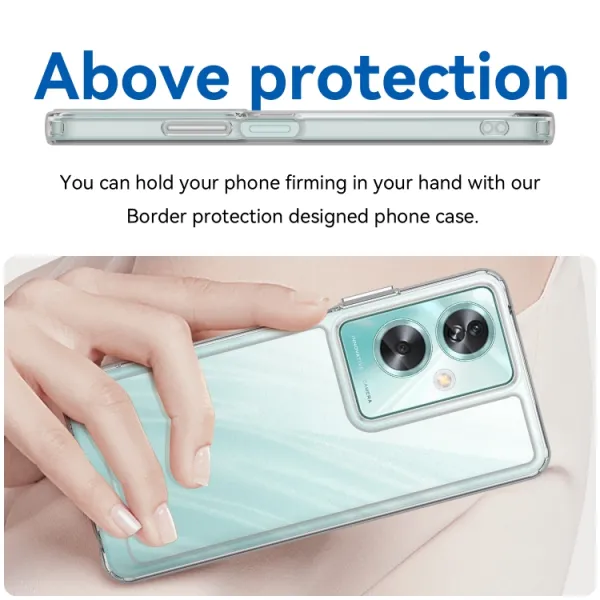 CRYSTAL Ochranný kryt pre Oppo A79 5G priehľadný