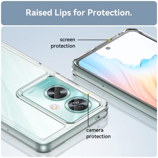 CRYSTAL Ochranný kryt pre Oppo A79 5G priehľadný