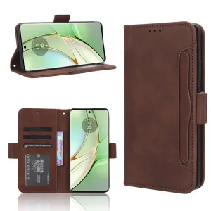 SLOT Peňaženkový obal pre Motorola Edge 40 hnedý