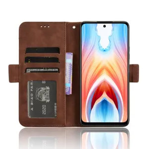 SLOT Peňaženkový obal pre Oppo A79 5G hnedý
