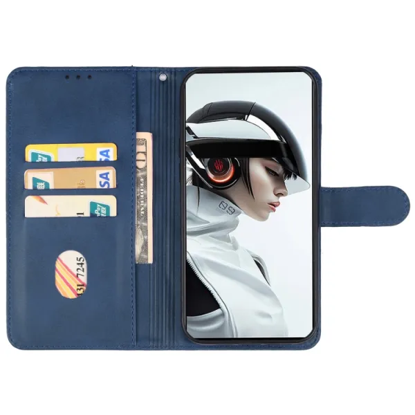 SMOOTH Peňaženkové puzdro pre Nubia Redmagic 9 Pro 5G modré
