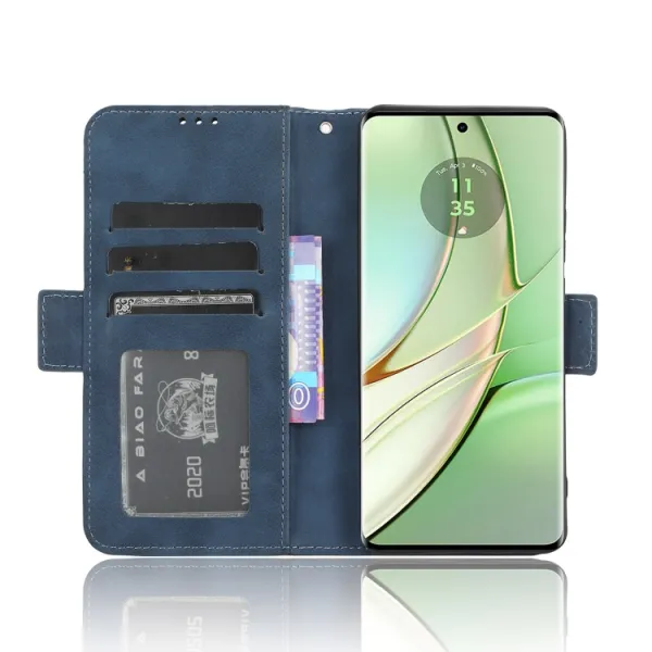 SLOT Peňaženkový obal pre Motorola Edge 40 modrý