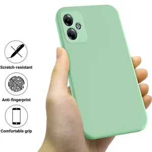 RUBBER Ochranný kryt pre Motorola Moto G14 zelený