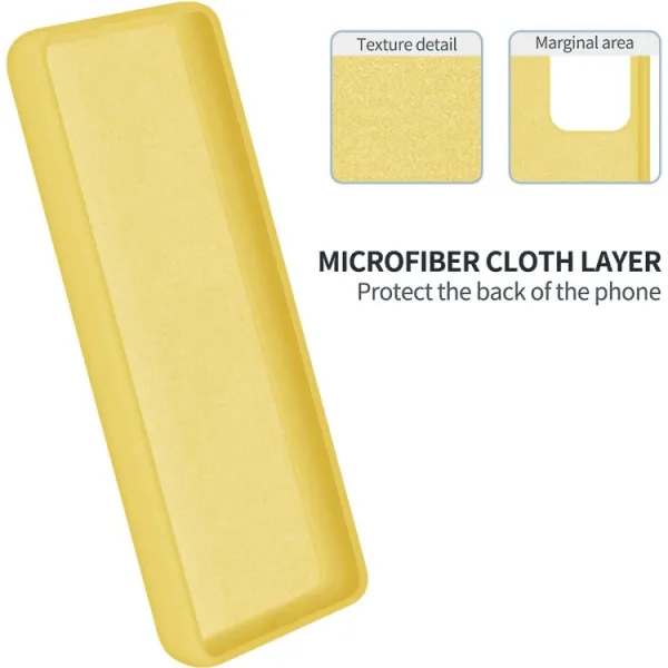 RUBBER Ochranný kryt pre Motorola Moto G14 žltý