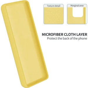 RUBBER Ochranný kryt pre Motorola Moto G14 žltý