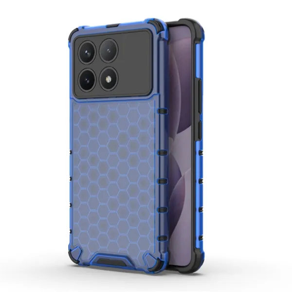 HONEYCOMB Ochranný kryt Xiaomi Poco X6 Pro 5G modrý