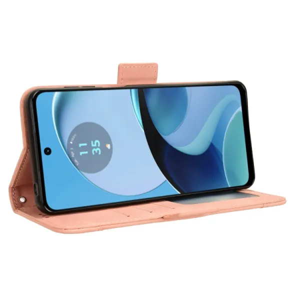 SLOT Peňaženkový obal pre Motorola Moto G14 ružový