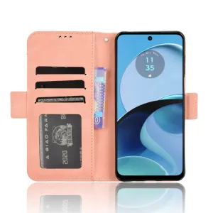 SLOT Peňaženkový obal pre Motorola Moto G14 ružový