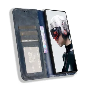 BUSINESS Peňaženkový kryt pre Nubia Redmagic 9 Pro 5G modrý