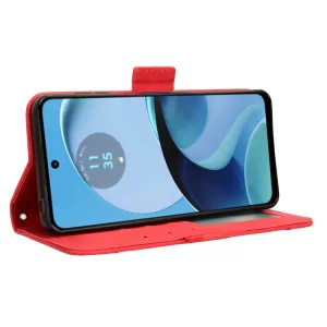 SLOT Peňaženkový obal pre Motorola Moto G14 červený