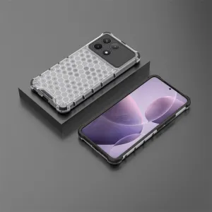 HONEYCOMB Ochranný kryt Xiaomi Poco X6 Pro 5G biely